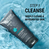  deeply cleansing face wash tube in water 